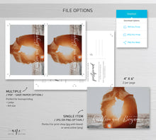 Load image into Gallery viewer, Photo Postponed Wedding Postcard Template, Change the Date Printable, Change of Plans Announcement Card, Fully Editable Instant Download 011