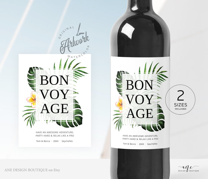 Personalized Champagne Label, Digital Download