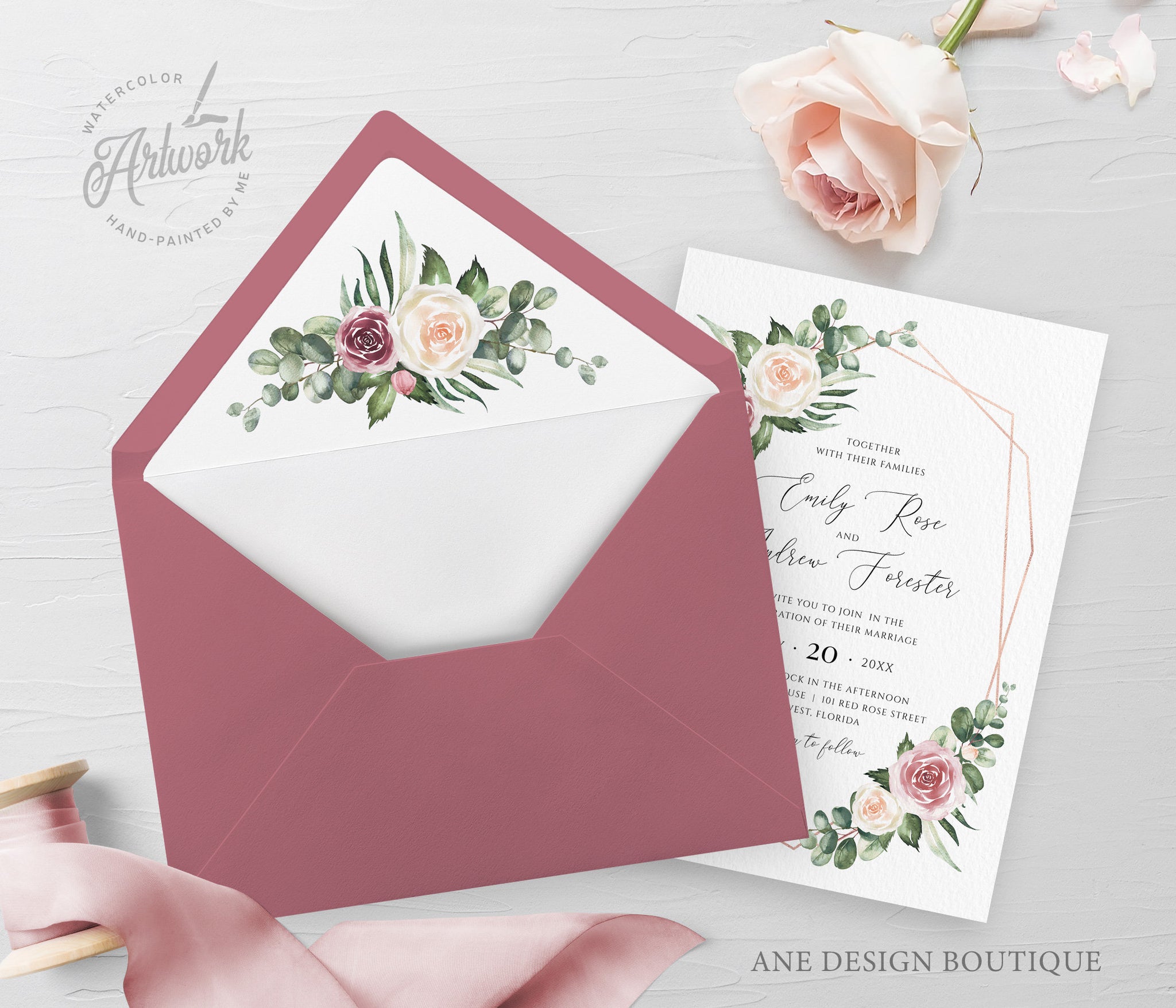 Free Template for Easy Envelope Liners